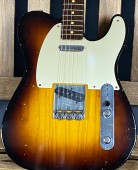 Fender 2016 Namm Limited Edition Custom Shop 50s Telecaster Rosewood Neck Faded Wide 2 Tone Sunburst